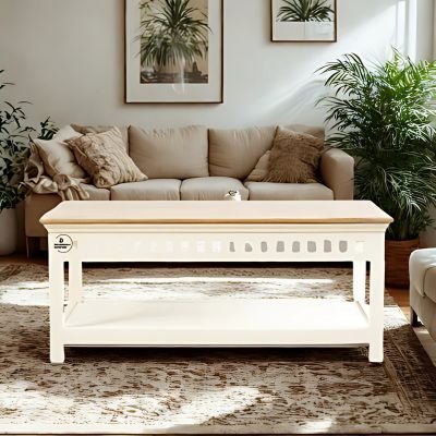 Alexandria Solid Wood Coffee Table