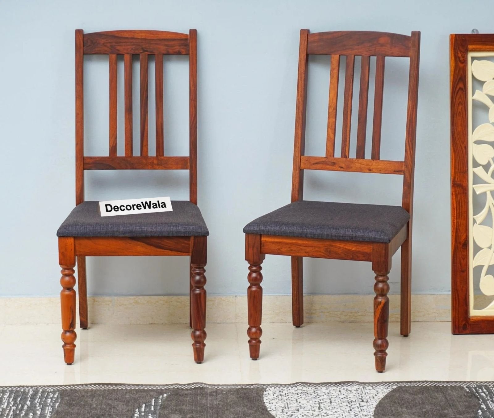 Restino Solid Wood Dining Chair Set
