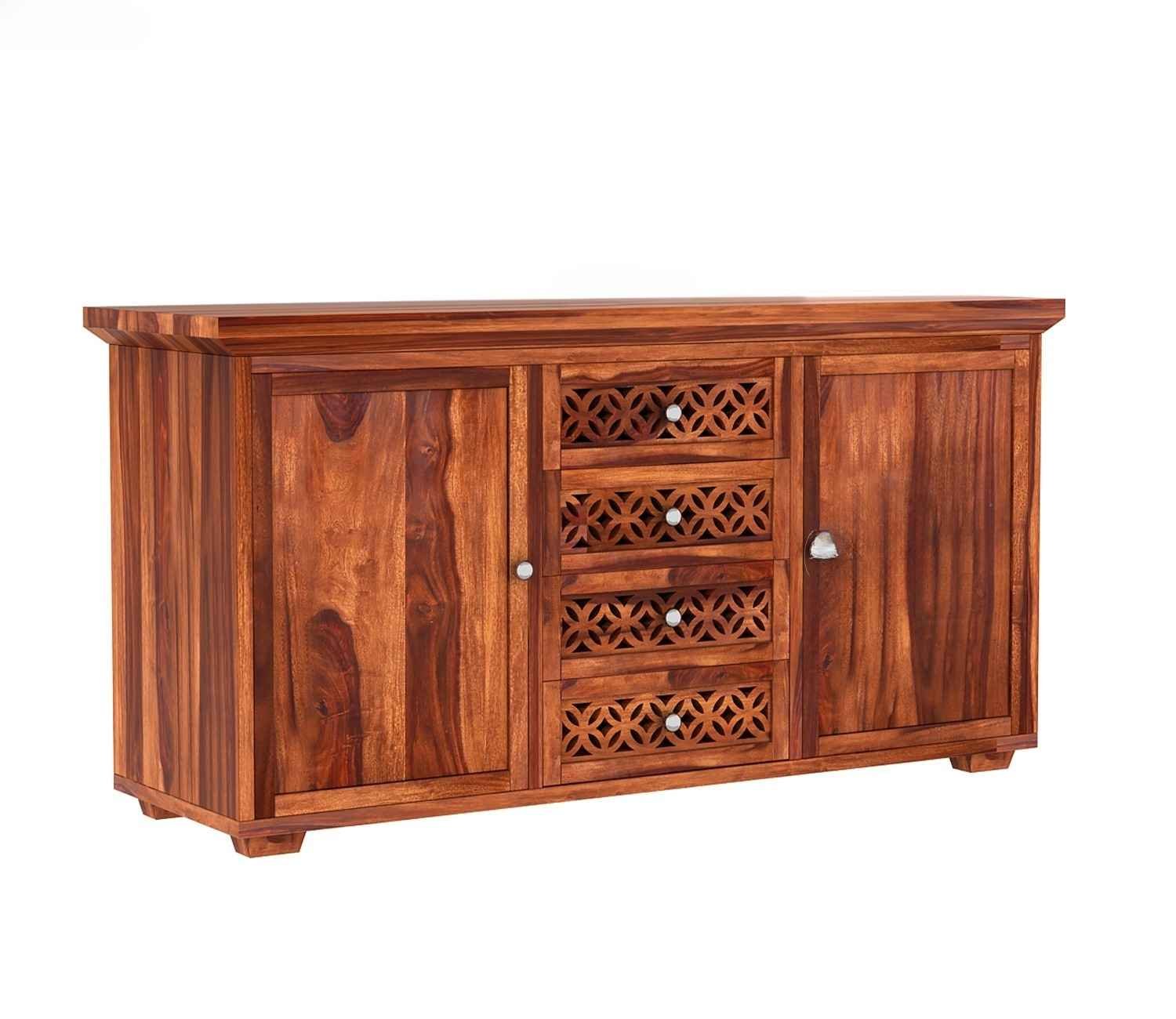 Cambrey Sheesham Wood Storage Cabinets and Sideboard