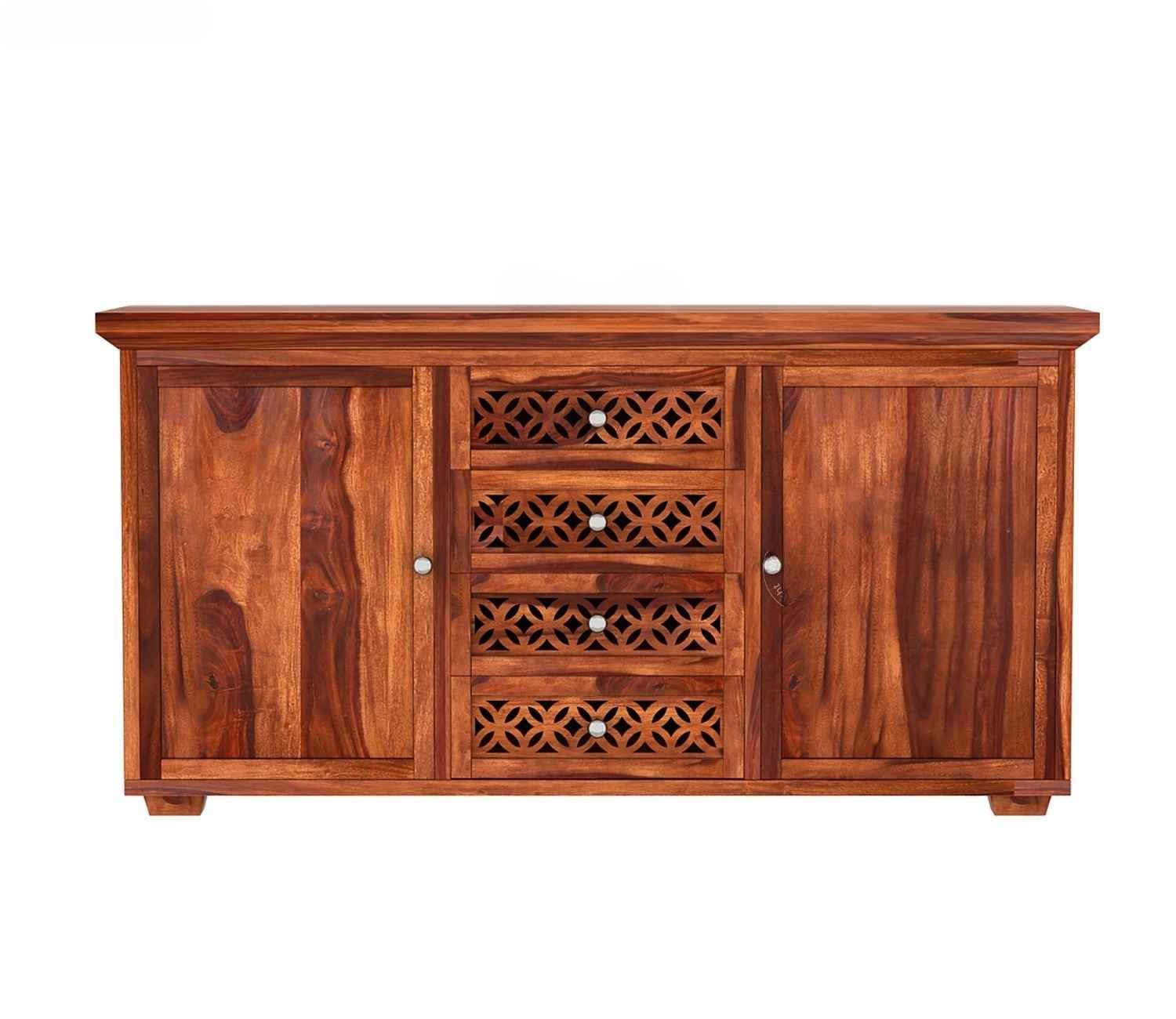 Cambrey Sheesham Wood Storage Cabinets and Sideboard