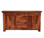 Adolph Sheesham Wood Sideboard and Cabinet
