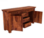 Adolph Sheesham Wood Sideboard and Cabinet