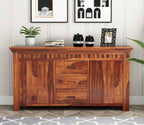Adolph Sheesham Wood Sideboard and Cabinet