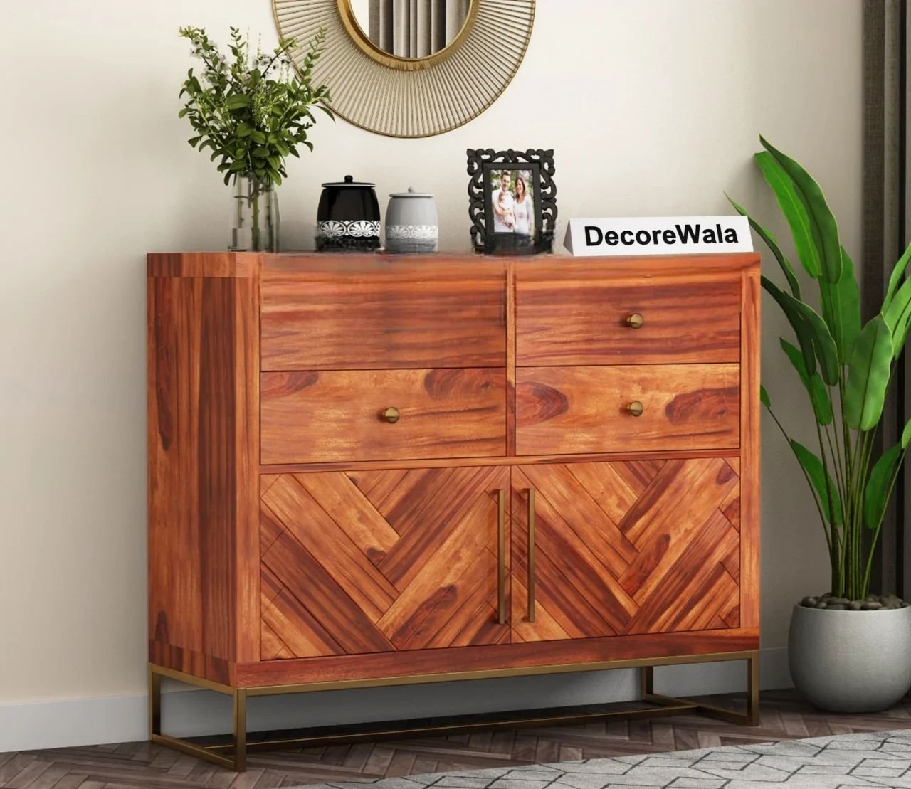 Jett 4-Drawer Wooden Chest Of Drawers