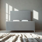 Modern Upholstered King Size Bed | Premium Fabric Bed