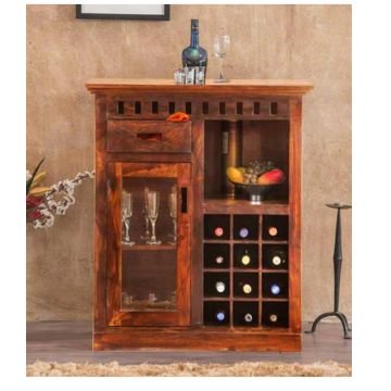 Solid Wood Kuber Bar Modern Style Bar