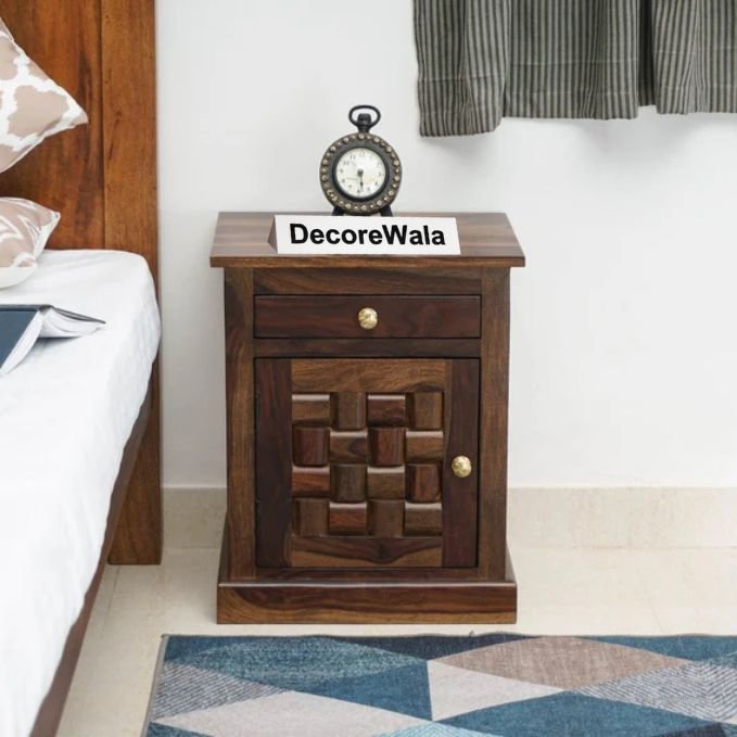 Pune One Drawer one Door Bedside Table