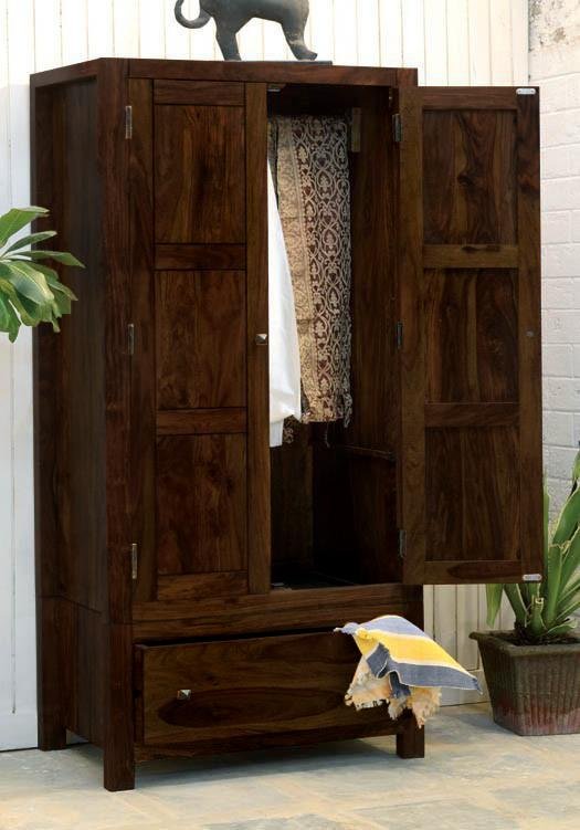 Sorelle Solid Wood Cubex Wardrobe