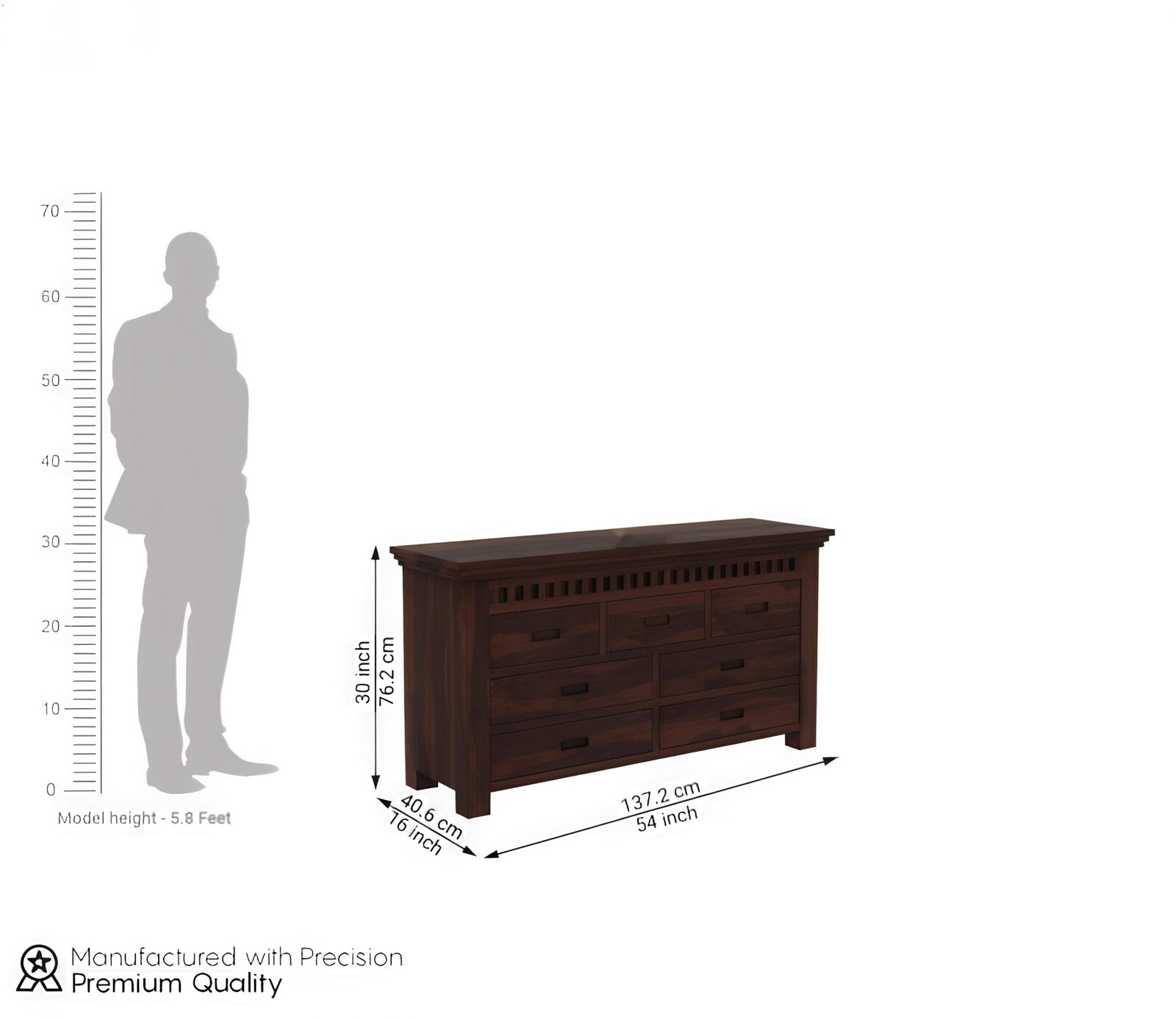 Rosetelle Dresser with Storage