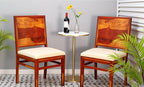  wooden dining chair set.