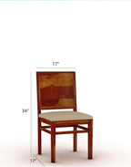  wooden dining chair set.