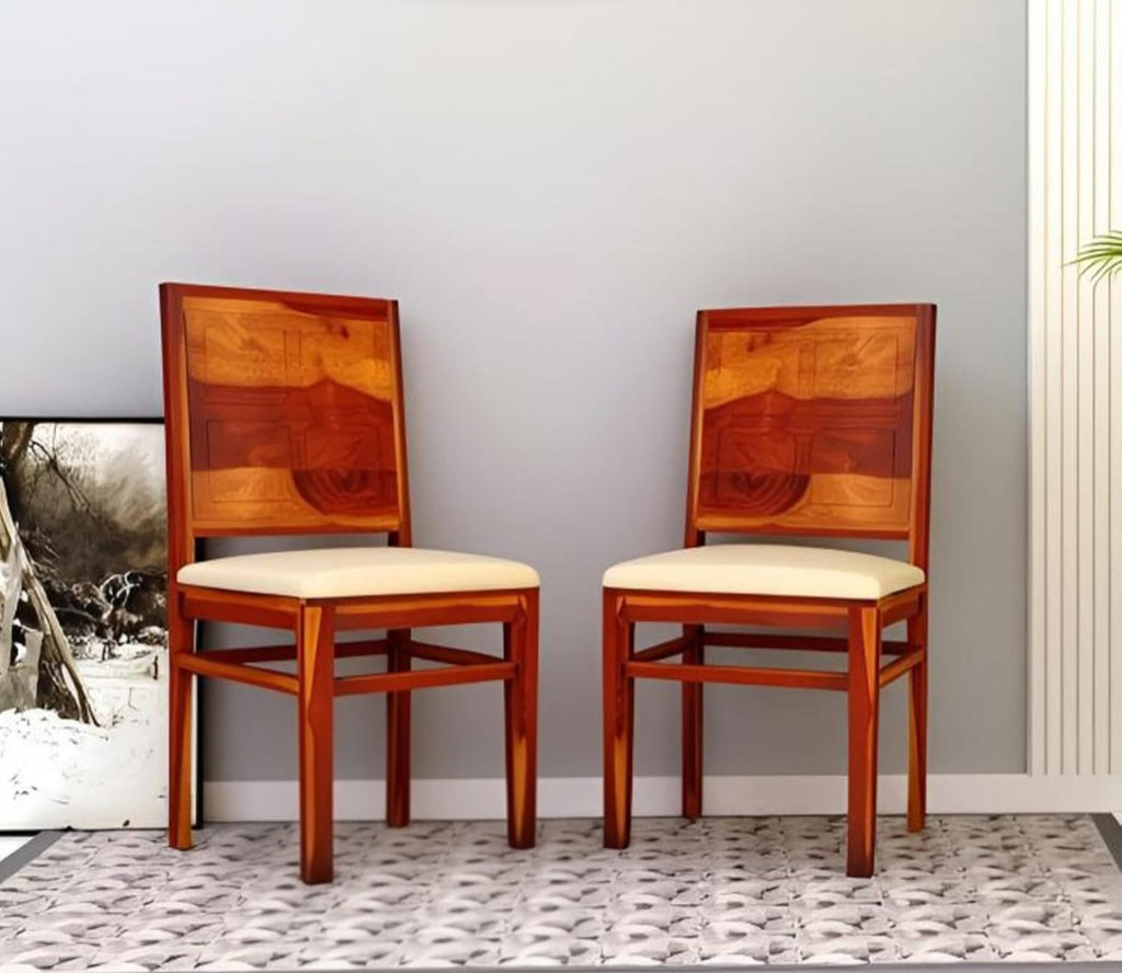  wooden dining chair set.