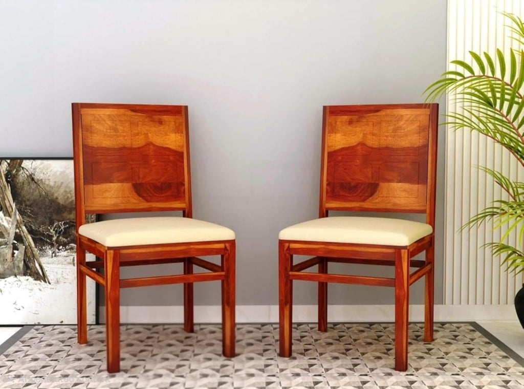  wooden dining chair set.