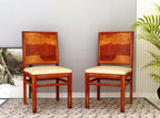  wooden dining chair set.