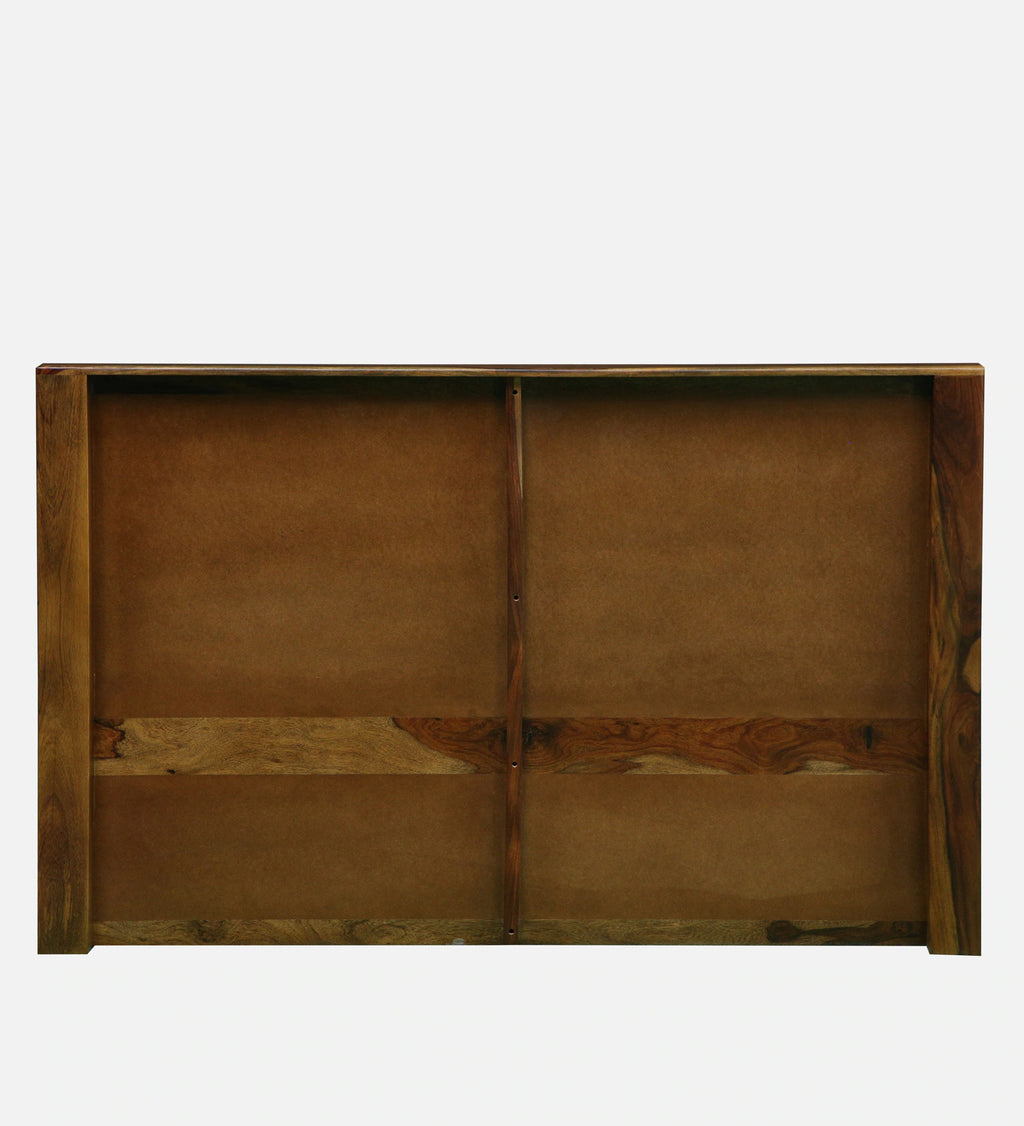 Rustic Wooden Bed With Storage