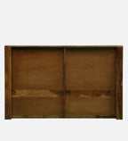 Rustic Wooden Bed With Storage
