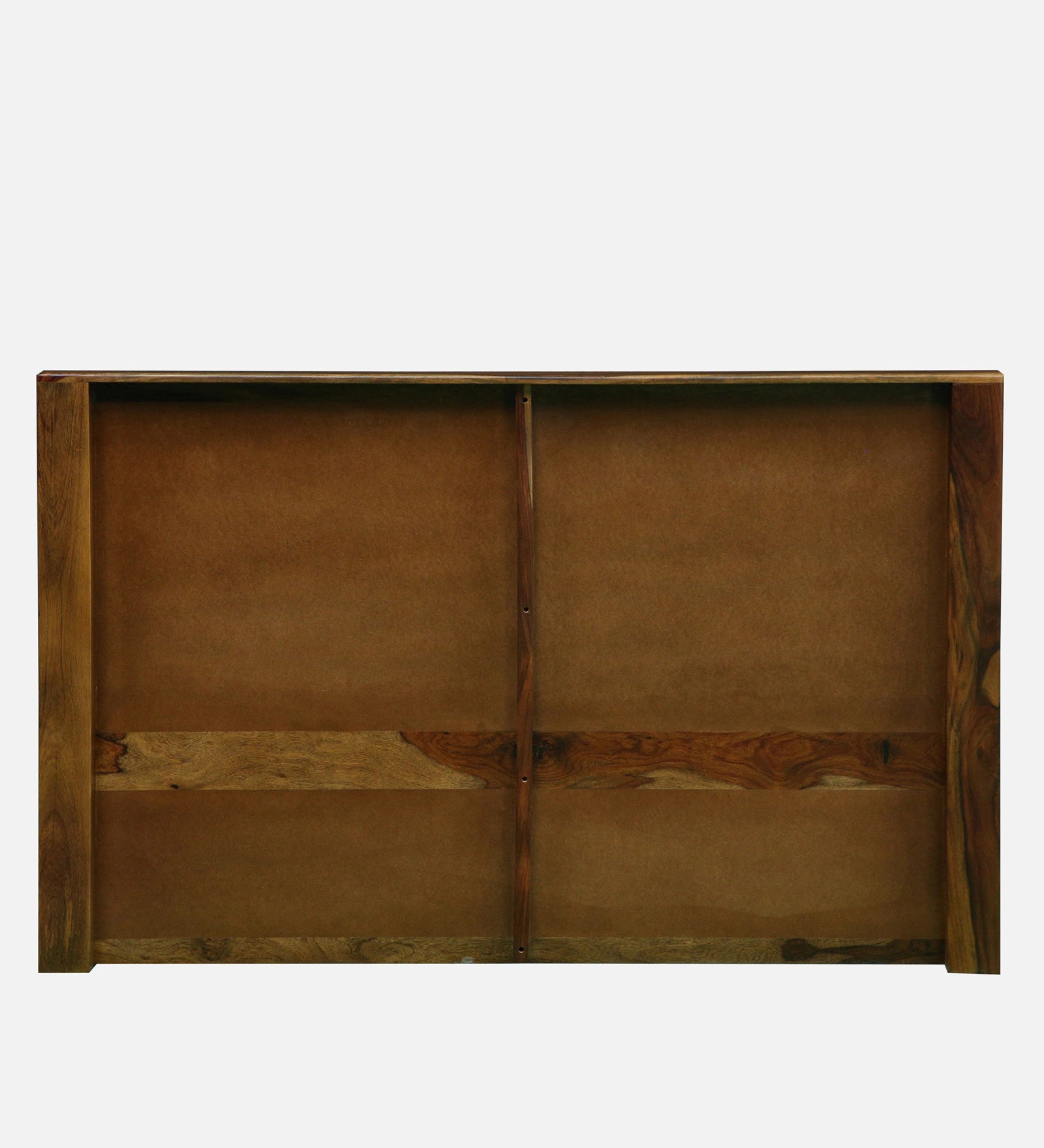 Rustic Wooden Bed With Storage