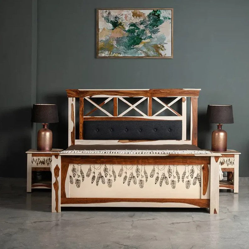 Hiberna Solid Wood Bed – Strength Meets Sophistication