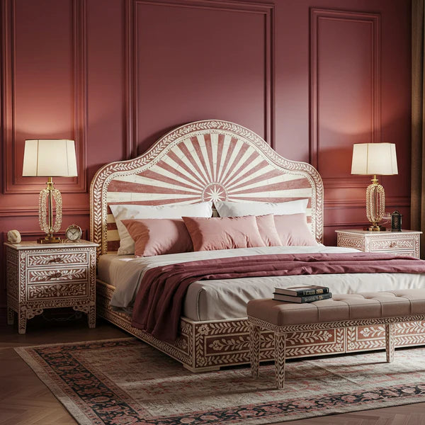 MoonRest Luxury Handcrafted King Bed Set