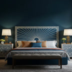 MoonRest Luxury Sunburst Inlay Bed
