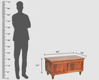 Pinewish Solid Wood  Trunk Box