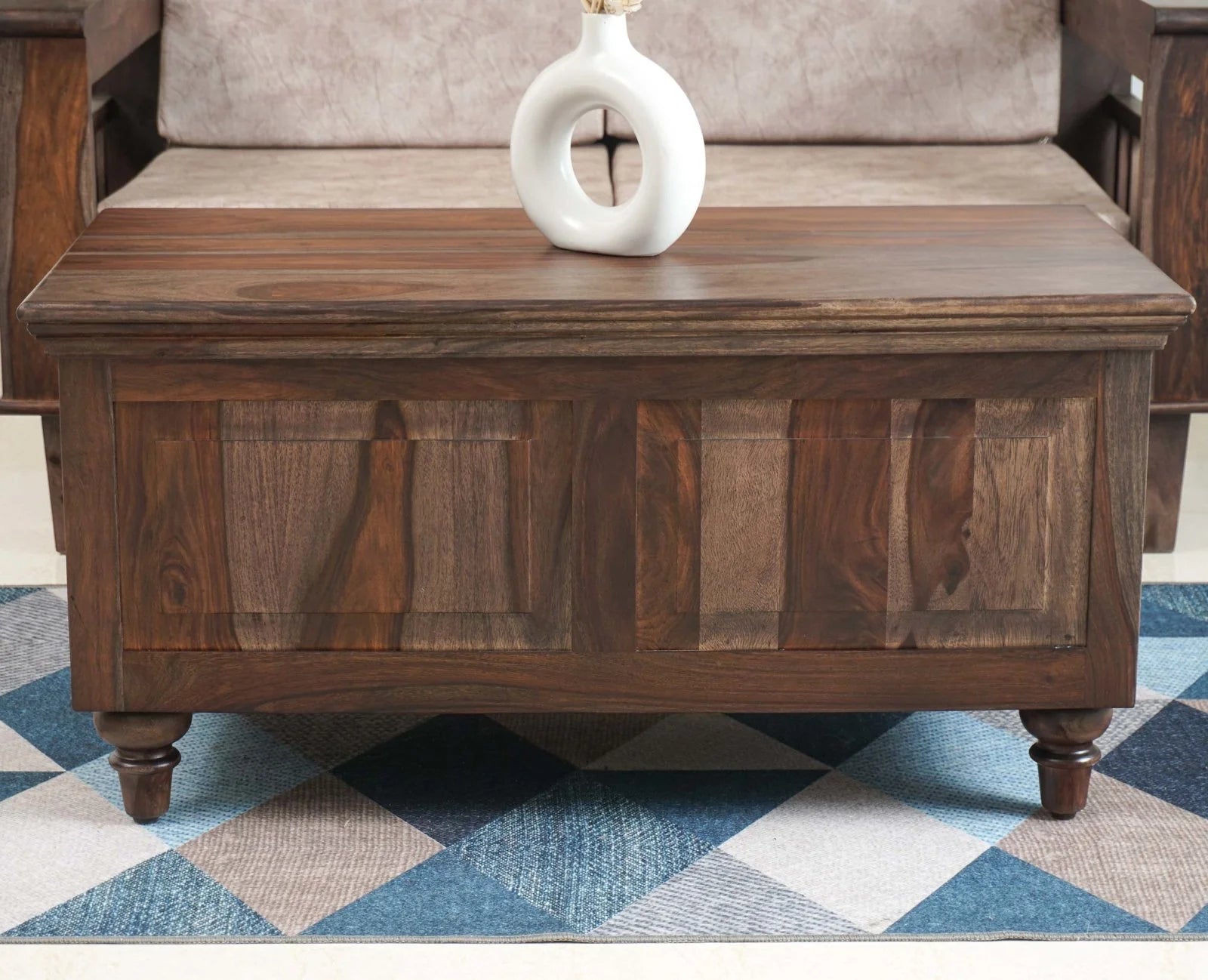 Pinewish Solid Wood  Trunk Box
