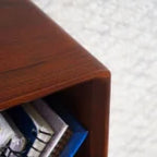 Cozyra Solid Wood One Door Wall Shelf
