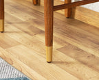 Walgloss Wooden Rattan Cane Chair Set