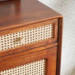 Maplenza Solid Wood Shoe Rack Cabinet