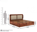 Slumbra Premium Sheesham Wood Bed