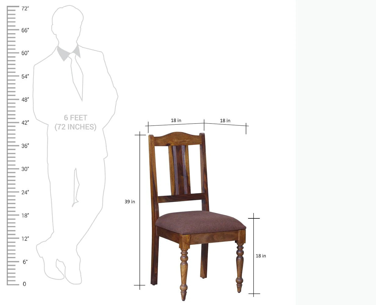 Slickwood Solid Wood Dining Chair Set