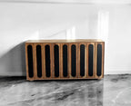 Relaxora Solid Wood Three Door Storage Tall Cabinet