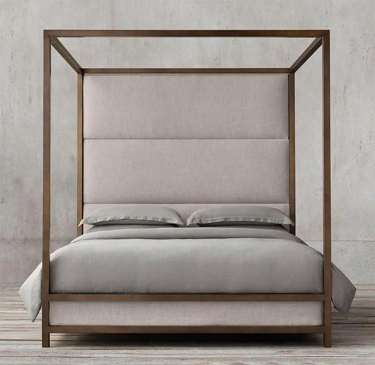 Madrano Solid Wood Bed