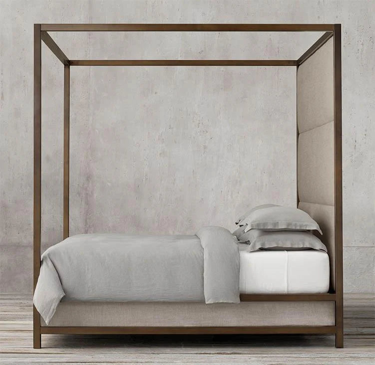 Madrano Solid Wood Bed
