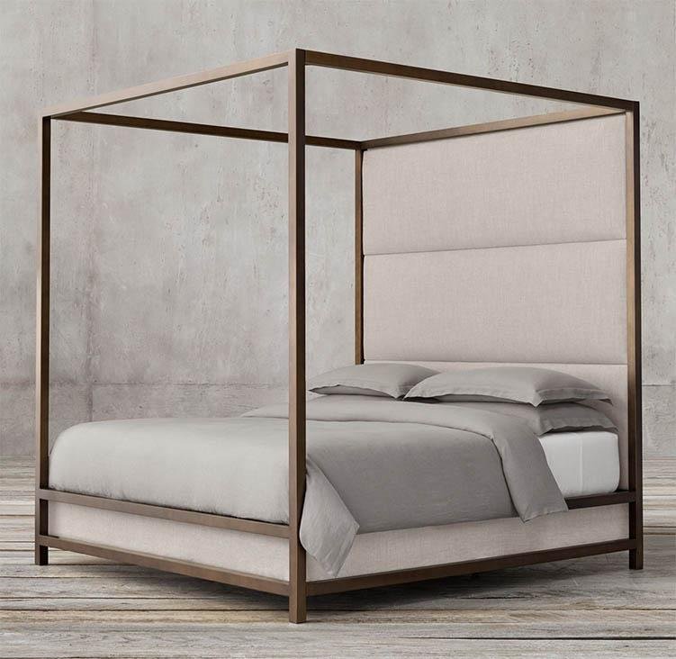Madrano Solid Wood Bed