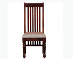 Reclino Sheesham Wood Dining Chair Set Of Two