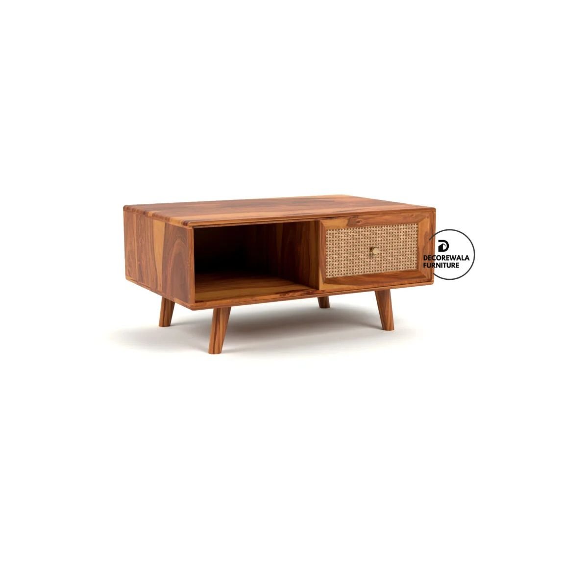 Cablera Solid Wood Drawer Coffee Table