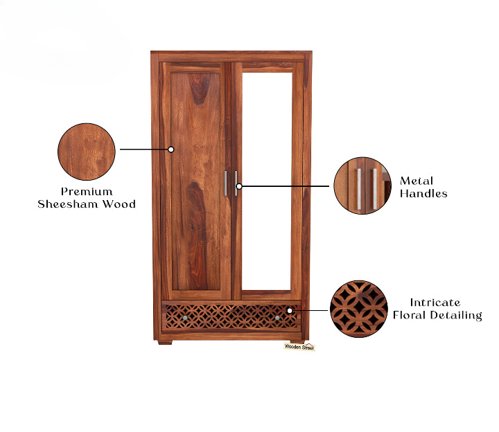 Velix 2 Door Wardrobe with Mirror