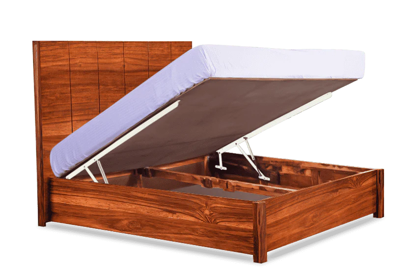 Oaklyn Heritage Solid Wood Bed – Strength Rooted in Tradition