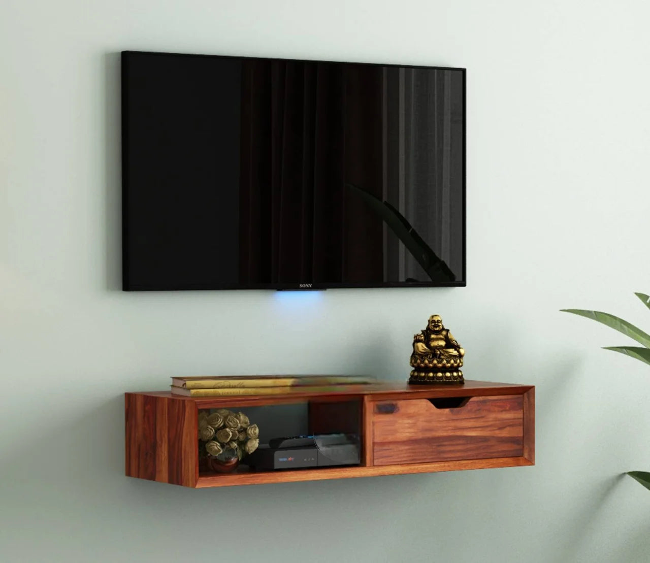 Otter Wall Mount TV Unit with Storage