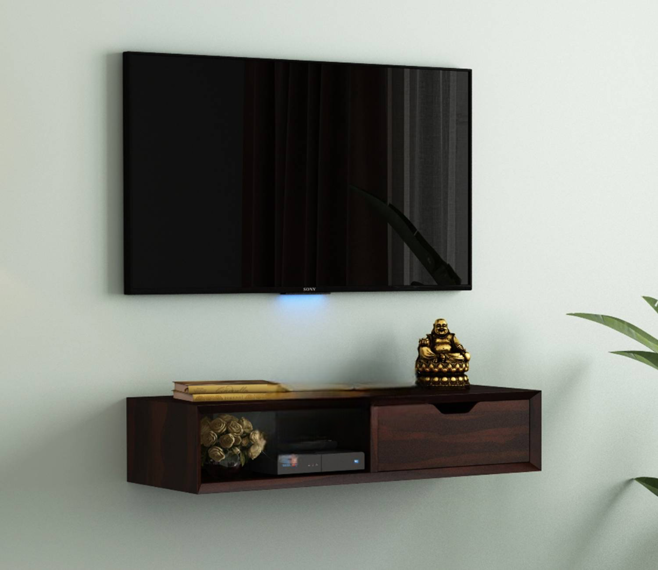 Otter Wall Mount TV Unit with Storage