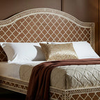 MoonRest Luxury Handcrafted Bone Inlay Bed