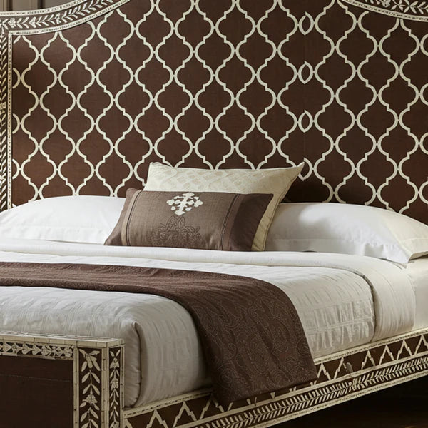 MoonRest Luxury Handcrafted Patterned Bed Frame