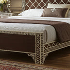 MoonRest Luxury Handcrafted Patterned Bed Frame