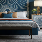 MoonRest Luxury Sunburst Inlay Bed