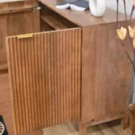 Varnix Solid Wood Shoe Rack Two Door