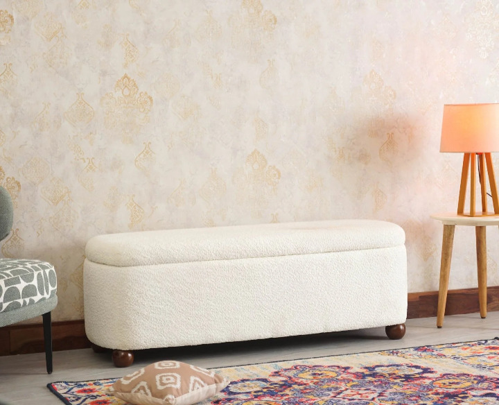 Pebble Soft Storage Bench Trunk Box