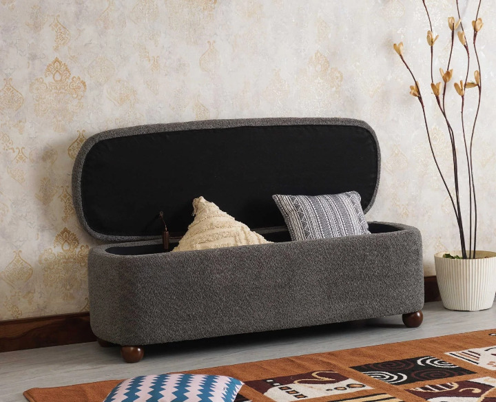 Pebble Soft Storage Bench Trunk Box