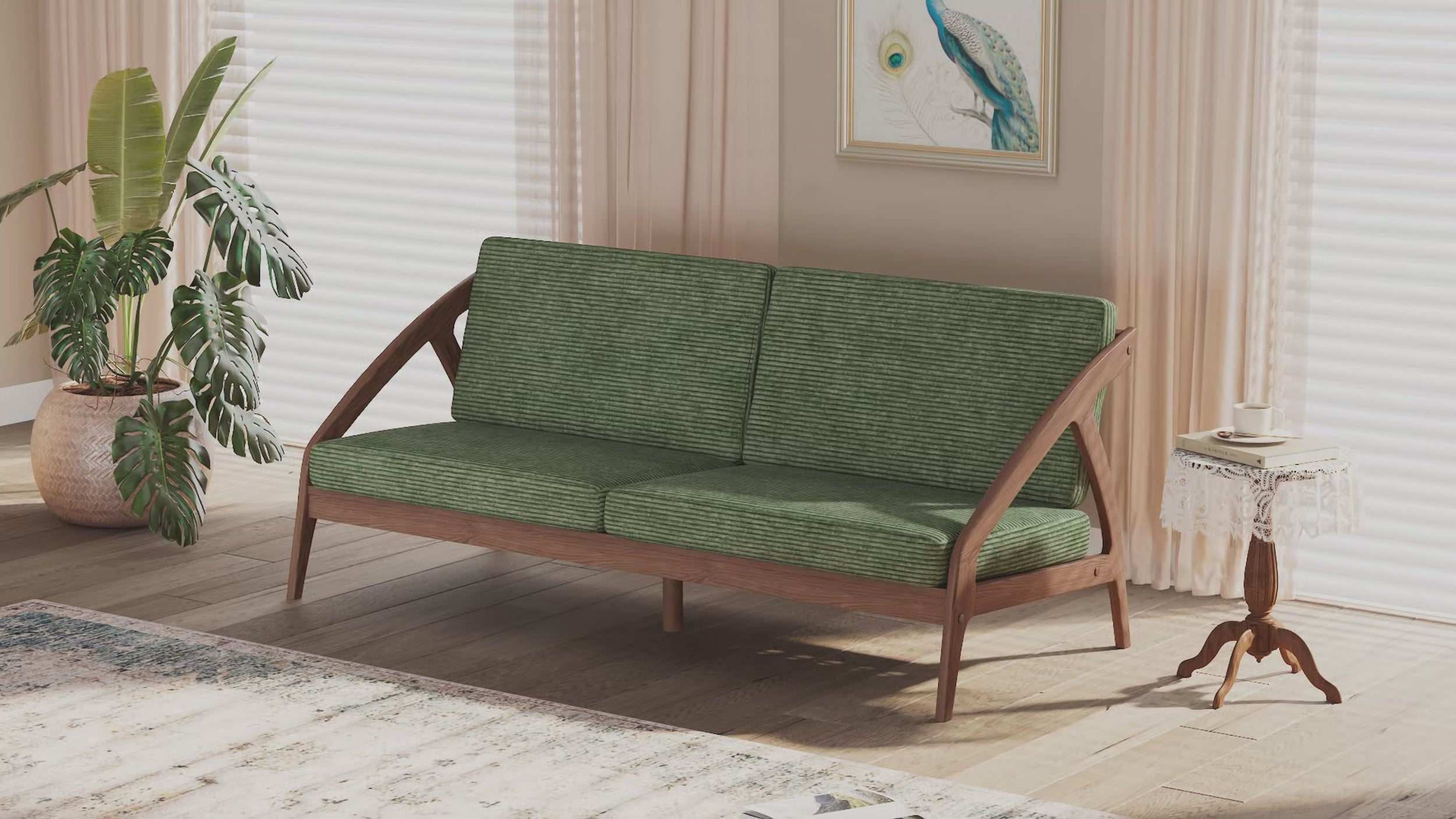 Wooden Sofa 