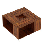Caffina Solid Sheesham Wood Coffee Table
